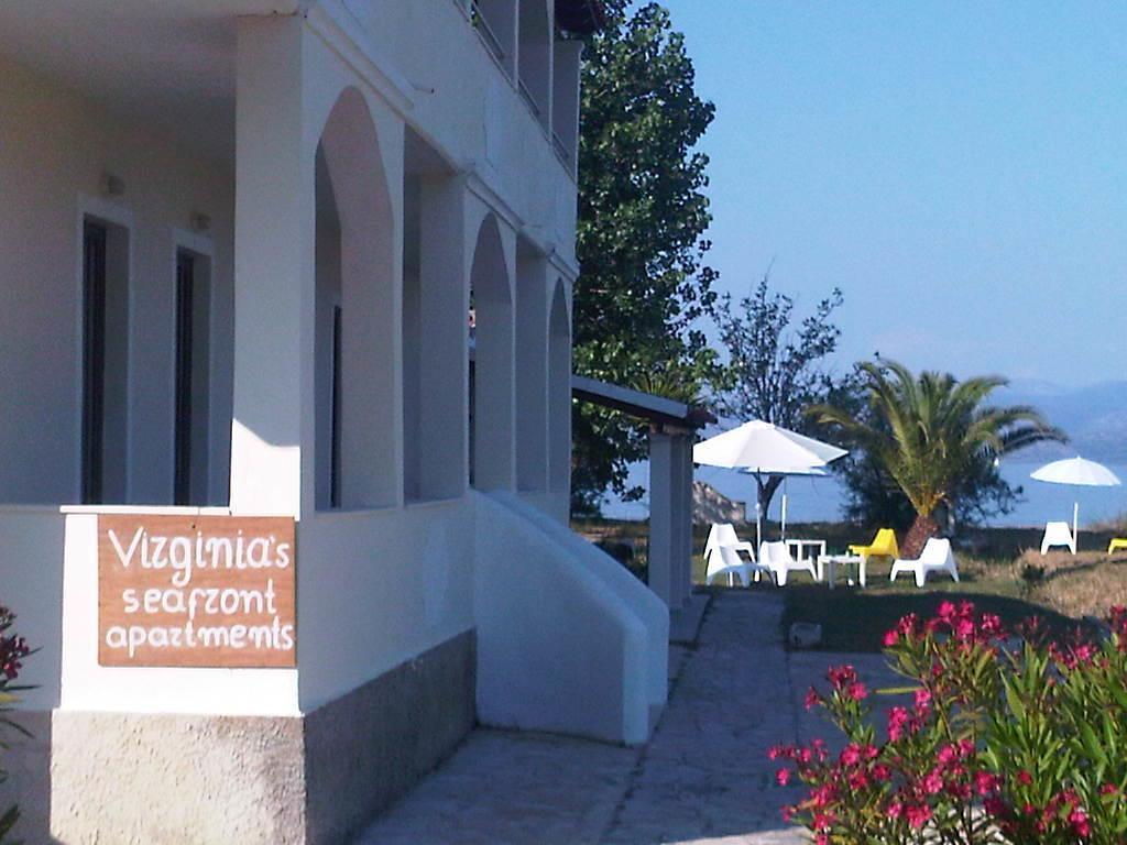 Virginia'S Beachfront Apartments Kávos Exterior photo
